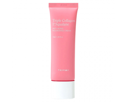 Питательный антивозрастной крем Trimay Triple Collagen P.Squalane Anti-Aging Nourishing Cream 50 мл