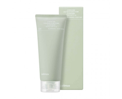 Очищающая пенка с BHA-кислотой и центеллой Celimax Ji Woo Gae Cica BHA Acne Foam Cleansing, 150 мл