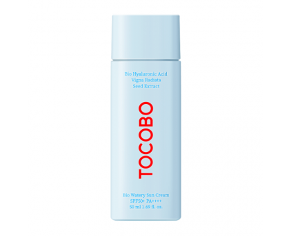 Лёгкий увлажняющий солнцезащитный крем Tocobo Bio Watery Sun Cream SPF50+ PA++++ 50 мл