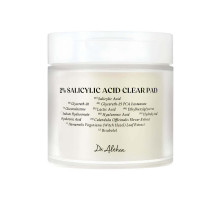 Пэды для проблемной кожи с 2% BHA Dr. Althea 2% Salicylic Acid Clear Pad, 65 шт