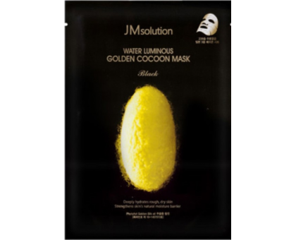 Тканевая маска с протеинами кокона золотого шелкопряда JMsolution Water Luminous Golden Cocoon Mask