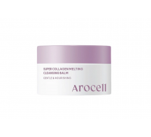 Гидрофильный бальзам  с высокой  концентрацией  коллагена AROCELL Super  Collagen Melting  Cleansing Balm 15г