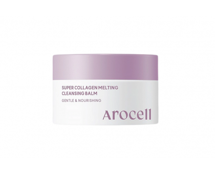 Гидрофильный бальзам  с высокой  концентрацией  коллагена AROCELL Super  Collagen Melting  Cleansing Balm 15г