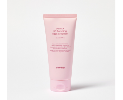 Маска-пенка для умывания с глутатионом и пептидами dewdap Dewtox Lift Boosting Pack Cleanser, 150 мл