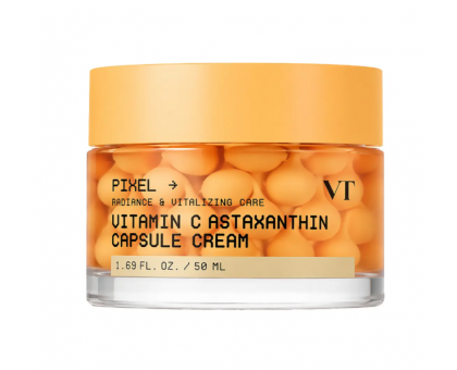 Капсульный крем с витамином С и астаксантином VT Cosmetics Vitamin C Astaxanthin Capsule Cream 50 мл