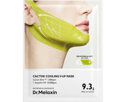 Лифтинг маска для подтяжки подбородка и овала лица Dr.Melaxin Cactox Cooling V-Up Mask