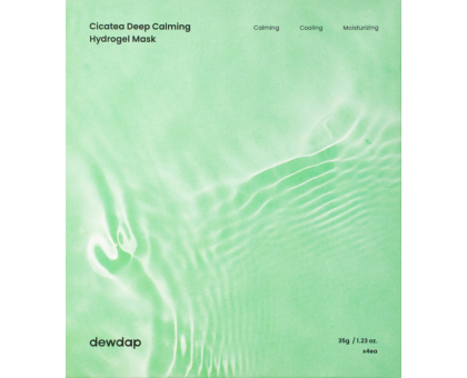 Успокаивающая гидрогелевая маска с центеллой dewdap Cicatea Deep Calming Hydrogel Mask