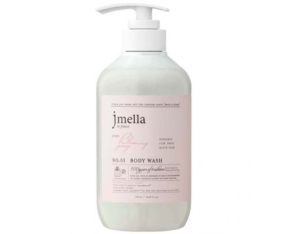 Слабокислотный парфюмированный гель для душа Jmella In France Blooming Body Wash 01 Blooming Peony, 500 мл