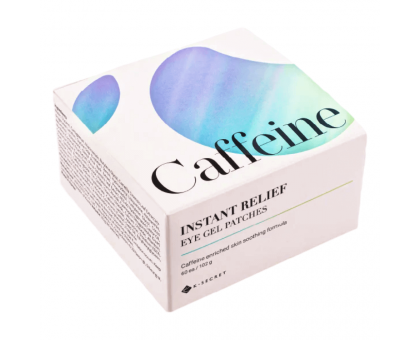Гидрогелевые патчи против отёков с кофеином K-SECRET Instant Relief Eye Gel Patches, 60 шт