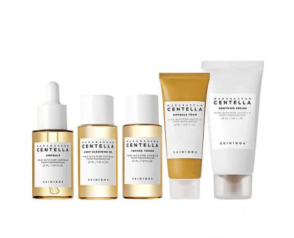 Дорожный набор миниатюр с центеллой SKIN1004 Madagascar Centella Travel Kit