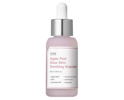 Sungboon Editor Разглаживающая ампула с экстрактом яблока Apple Peel Glow Skin Soothing Ampoule 30 мл