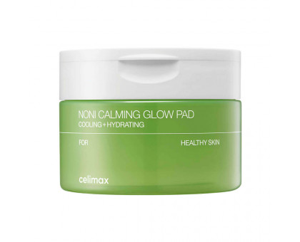 Успокаивающие тонер-пэды с экстрактом нони Celimax The Real Noni Calming Glow Pad 50 шт(160 мл)