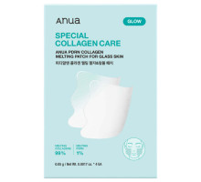 Тающие патчи для лица с ПДРН Anua PDRN Collagen Melting Patch For Glass Skin