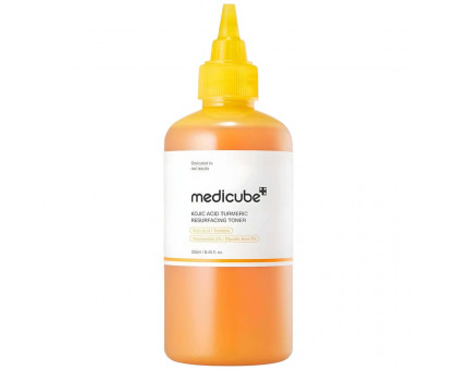 Отшелушивающий тонер с койевой кислотой  medicube Kojic Acid Turmeric Resurfacing Toner, 250 мл