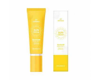 Солнцезащитный крем для лица Deoproce UV Defence Sun Cream SPF50+ PA+++, 50 мл