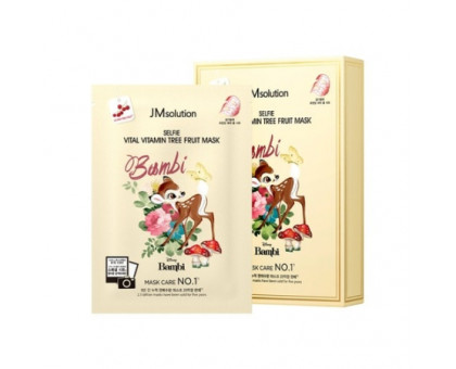 JMsolution Тканевая маска с облепихой - Disney Collection Selfie Vital Vitamin Tree Fruit Mask 30 мл