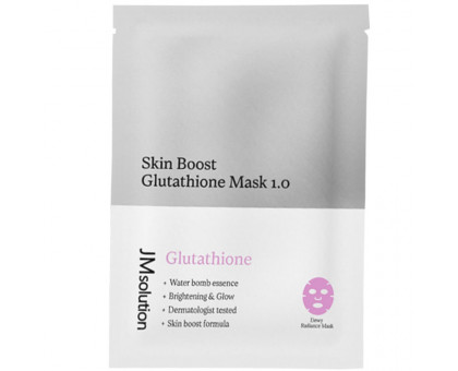 Осветляющая тканевая маска с глутатионом JMsolution Skin Boost Glutathione Mask