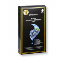 Тканевая маска для лица с черникой и питательным эффектом JM Solution Be Nature Blueberry & Nourishing Mask