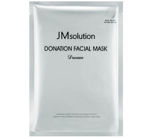 Тканевая маска для осветления кожи с пептидами JMsolution Donation Facial Mask Dream