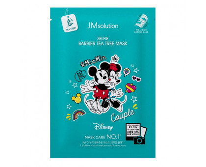 JMsolution Тканевая маска с чайным деревом - Disney Collection Selfie Barrier Tea Tree Mask 30 мл