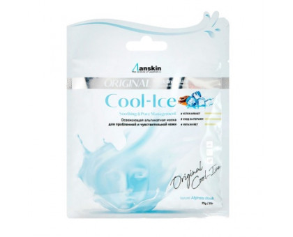 Успокаивающая и охлаждающая альгинатная маска Anskin Cool-Ice Modeling Mask 25 гр