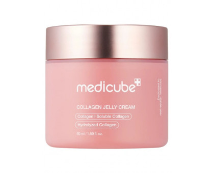 Укрепляющий крем-гель с коллагеновым комплексом для сияния кожи Medicube  Collagen Jelly Cream, 50 мл