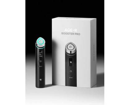 Medicube Микротоковое устройство 6-в-1 для домашнего ухода за кожей лица AGE-R Booster Pro черный