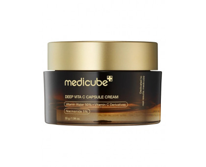 Осветляющий капсульный крем для лица витамином С Medicube Deep Vita C Capsule Cream, 50 мл