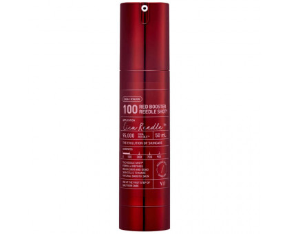 Антиоксидантная бустер-сыворотка с микроиглами VT Cosmetics Red Booster Reedle Shot 100, 50 мл