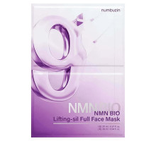 Тканевая 3D-маска для подтяжки лица numbuzin No.9 NAD Bio Lifting Full Cover Facial Mask