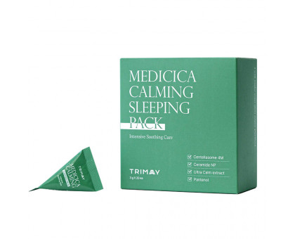 Успокаивающая ночная маска с центеллой Trimay Medicica Calming Sleeping Pack, 3мл