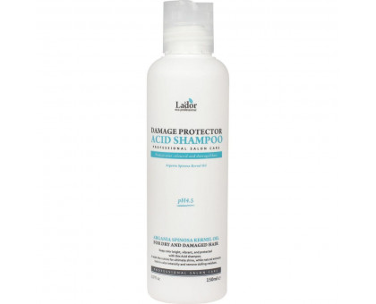 Защитный шампунь для поврежденных волос Lador Damaged Protector Acid Shampoo, 150 мл
